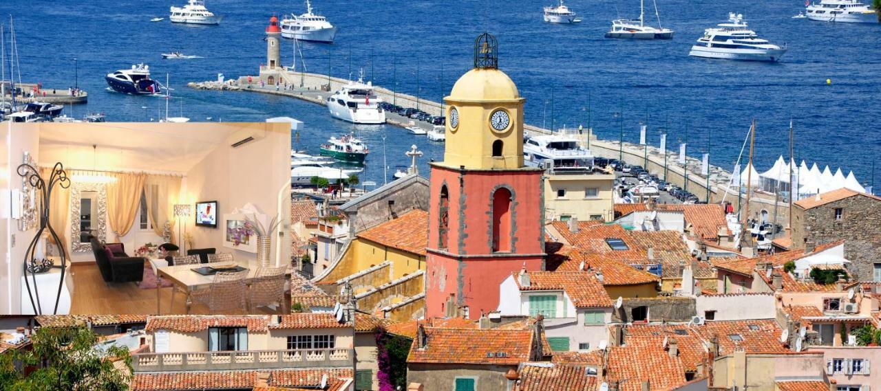 Elegante Appartmento Nel Quadrato D'Oro A St Tropez Saint-Tropez Luaran gambar
